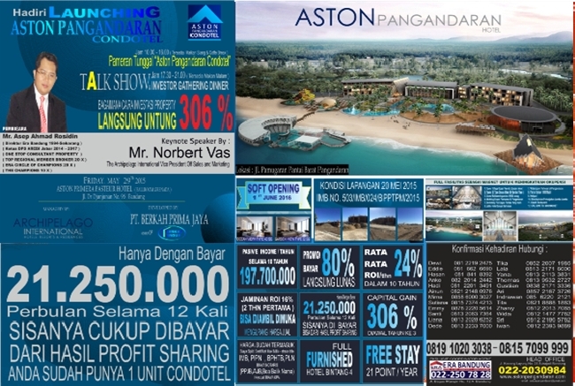 Launching Hotel Aston Pangandaran Di Bandung