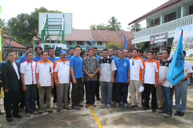 Pengurus Perbasi Kabupaten Pangandaran Dilantik